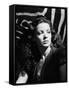 Le Crepuscule SUNDOWN by HenryHathaway with Gene Tierney, 1941 (b/w photo)-null-Framed Stretched Canvas