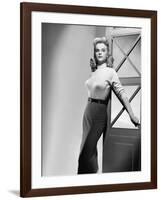 Le Cri by la victoire BATTLE CRY by Jonathan Liebesman with Anne Francis, 1955 (photo)-null-Framed Photo