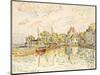 Le Croisic I-Paul Signac-Mounted Art Print