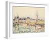 Le Croisic II-Paul Signac-Framed Art Print