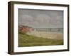 Le Crotoy Looking Upstream, 1889-Georges Seurat-Framed Giclee Print