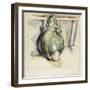 Le cruchon vert-Paul Cézanne-Framed Giclee Print