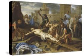 Le crucifiement-Philippe De Champaigne-Stretched Canvas