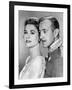 Le Cygne THE SWAN by CharlesVidor with Grace Kelly and Alec Guinness, 1956 (b/w photo)-null-Framed Photo