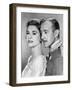 Le Cygne THE SWAN by CharlesVidor with Grace Kelly and Alec Guinness, 1956 (b/w photo)-null-Framed Photo