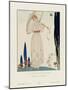 Le Cypres Et La Rose, Summer Dress by Georges Doeuillet, Art-Deco Fashion, for the Gazette Du Bon T-Georges Barbier-Mounted Giclee Print