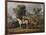 Le d?rt pour la chasse-Antoine Charles Horace Vernet-Framed Giclee Print