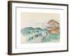 Le Départ à Saint-Cloud-Raoul Dufy-Framed Premium Giclee Print