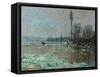 Le debacle-The ice-flows,1880 Canvas.-Claude Monet-Framed Stretched Canvas