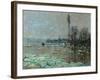 Le debacle-The ice-flows,1880 Canvas.-Claude Monet-Framed Giclee Print