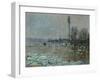Le Debacle, the Ice-Flows, 1880-Claude Monet-Framed Giclee Print
