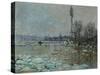Le Debacle, the Ice-Flows, 1880-Claude Monet-Stretched Canvas