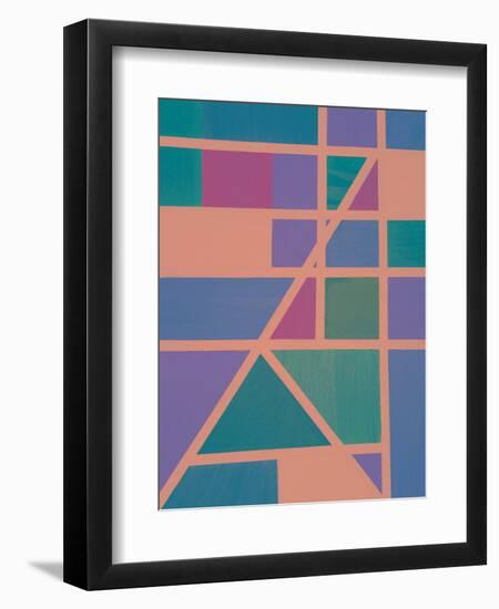 Le debut du bonheur-Maryse Pique-Framed Premium Giclee Print