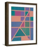 Le debut du bonheur-Maryse Pique-Framed Giclee Print