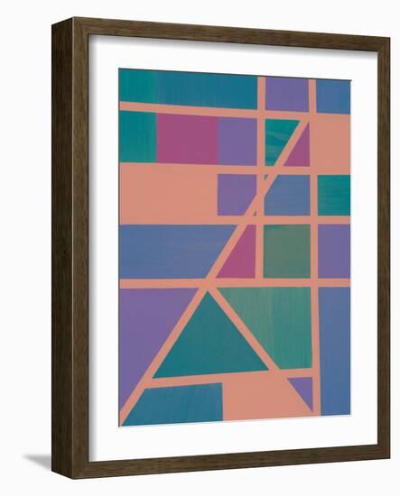 Le debut du bonheur-Maryse Pique-Framed Giclee Print