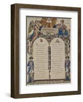 Le décalogue républicain-null-Framed Giclee Print