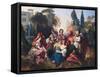 Le Decameron (The Decameron). Composition Inspire Par Le Recueil De Nouvelles De Giovanni Boccaccio-Franz Xaver Winterhalter-Framed Stretched Canvas