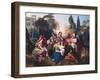 Le Decameron (The Decameron). Composition Inspire Par Le Recueil De Nouvelles De Giovanni Boccaccio-Franz Xaver Winterhalter-Framed Giclee Print