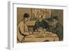 Le Déjeuner, 1925-Louis-Mathieu Verdilhan-Framed Giclee Print