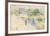 Le déjeuner à la campagne, 1879-Berthe Morisot-Framed Giclee Print