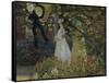 Le Dejeuner, c.1873-Claude Monet-Framed Stretched Canvas