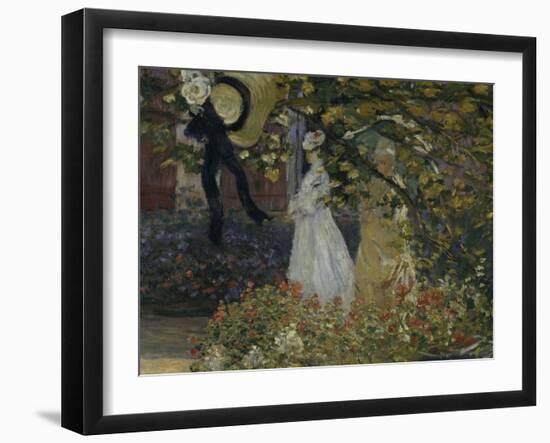 Le Dejeuner, c.1873-Claude Monet-Framed Giclee Print