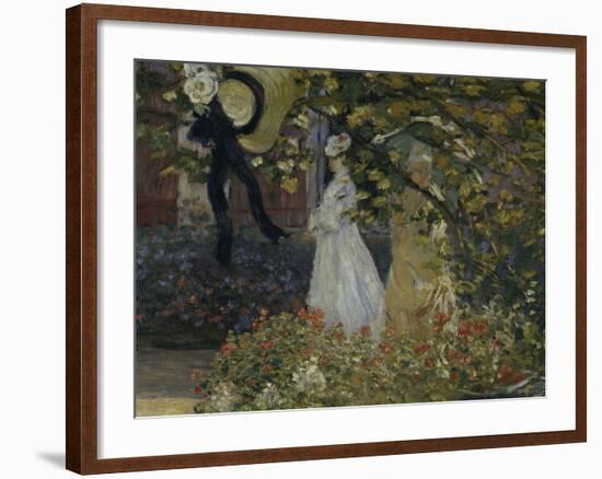 Le Dejeuner, c.1873-Claude Monet-Framed Giclee Print