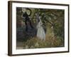 Le Dejeuner, c.1873-Claude Monet-Framed Giclee Print