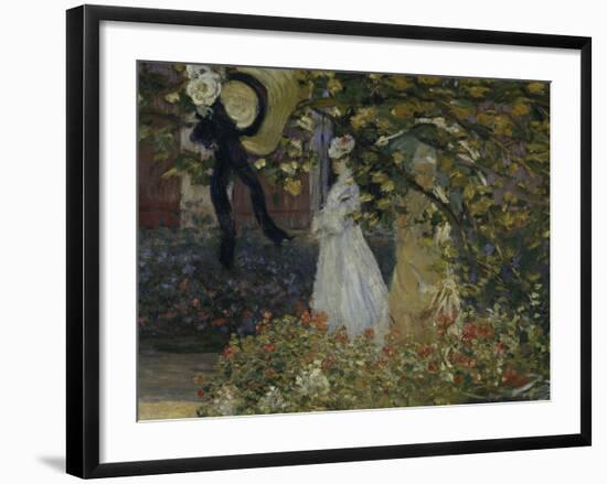 Le Dejeuner, c.1873-Claude Monet-Framed Giclee Print