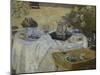 Le Dejeuner, c.1873-Claude Monet-Mounted Giclee Print