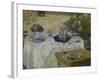 Le Dejeuner, c.1873-Claude Monet-Framed Giclee Print