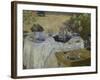 Le Dejeuner, c.1873-Claude Monet-Framed Giclee Print