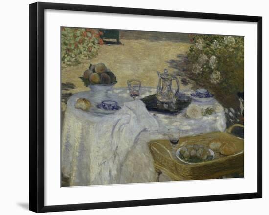 Le Dejeuner, c.1873-Claude Monet-Framed Giclee Print