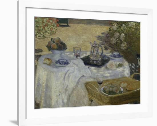 Le Dejeuner, c.1873-Claude Monet-Framed Giclee Print