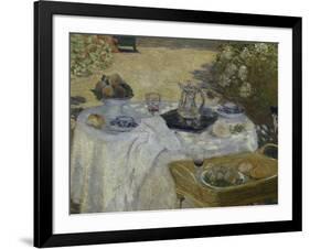 Le Dejeuner, c.1873-Claude Monet-Framed Giclee Print