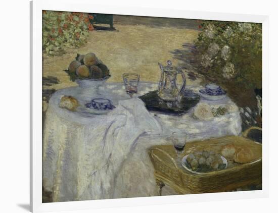 Le Dejeuner, c.1873-Claude Monet-Framed Giclee Print