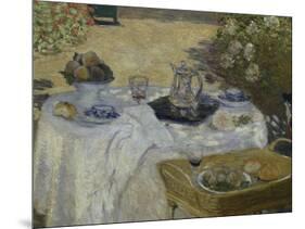 Le Dejeuner, c.1873-Claude Monet-Mounted Giclee Print