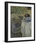 Le Dejeuner, c.1873-Claude Monet-Framed Giclee Print