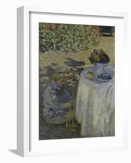 Le Dejeuner, c.1873-Claude Monet-Framed Giclee Print