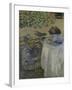 Le Dejeuner, c.1873-Claude Monet-Framed Giclee Print