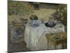 Le Dejeuner, c.1873-Claude Monet-Mounted Premium Giclee Print