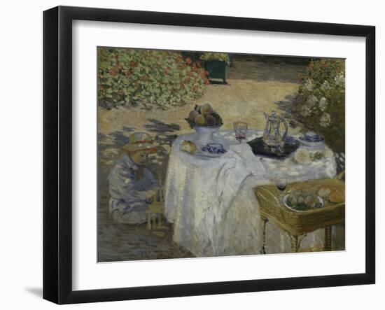 Le Dejeuner, c.1873-Claude Monet-Framed Giclee Print