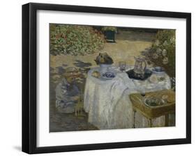 Le Dejeuner, c.1873-Claude Monet-Framed Giclee Print