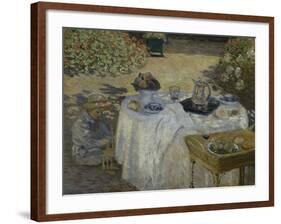 Le Dejeuner, c.1873-Claude Monet-Framed Giclee Print