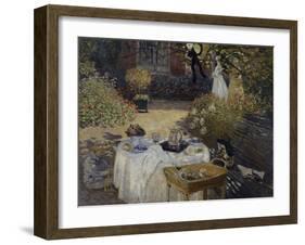 Le Dejeuner, c.1873-Claude Monet-Framed Giclee Print