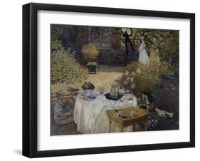 Le Dejeuner, c.1873-Claude Monet-Framed Giclee Print