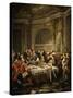 Le Déjeuner D'Huîtres (Oyster Dinner) 1735-Jean Francois de Troy-Stretched Canvas