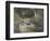 Le déjeuner ; panneau décoratif, jardin de Monet à Argenteuil, à gauche son fils Jean.-Claude Monet-Framed Premium Giclee Print