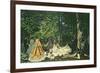 Le Dejeuner Sur L'Herbe, 1866-Claude Monet-Framed Premium Giclee Print