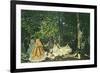 Le Dejeuner Sur L'Herbe, 1866-Claude Monet-Framed Giclee Print